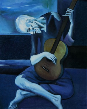 The Old Guitarist (Picasso, 1903-4)