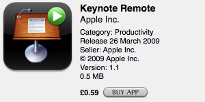 App - keynote remote