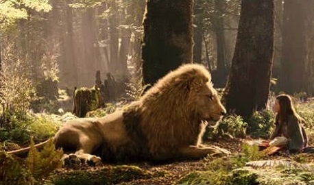 Narnia - Lucy & Aslan