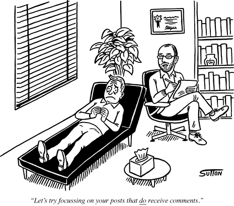 NewYorker 11 Feb 13 - Blogger therapy Sutton