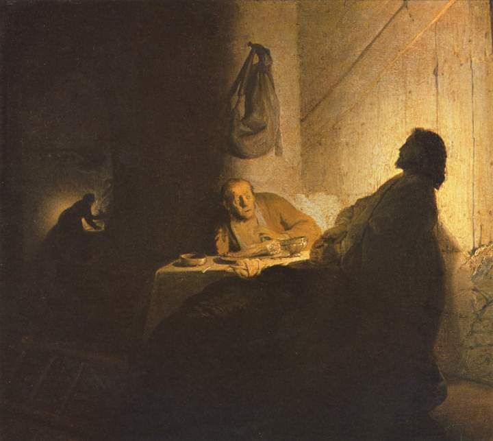 Rembrandt - at Emmaus